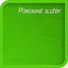 Ponúkané služby